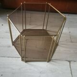 Hexagonal coffee table 1970