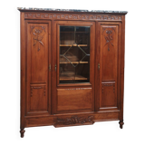 Louis XVI walnut bookcase