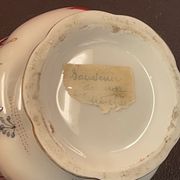 Small porcelain pot cache from Limoges Paris