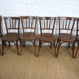 6 Baumann bistro chairs from the 1920s-30s