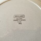 Large round dish Sarreguemines
