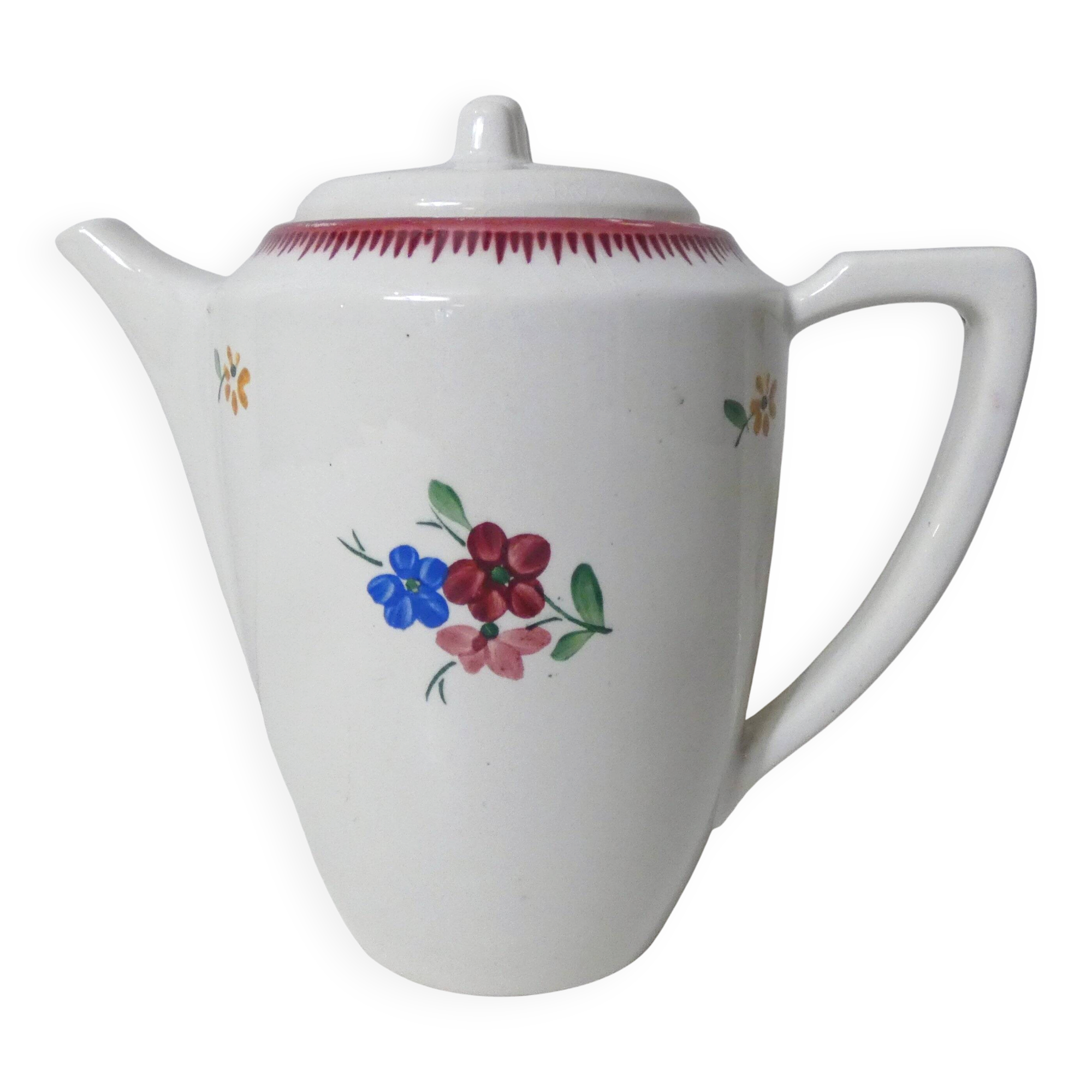 Digoin sarreguemines teapot model fleurettes