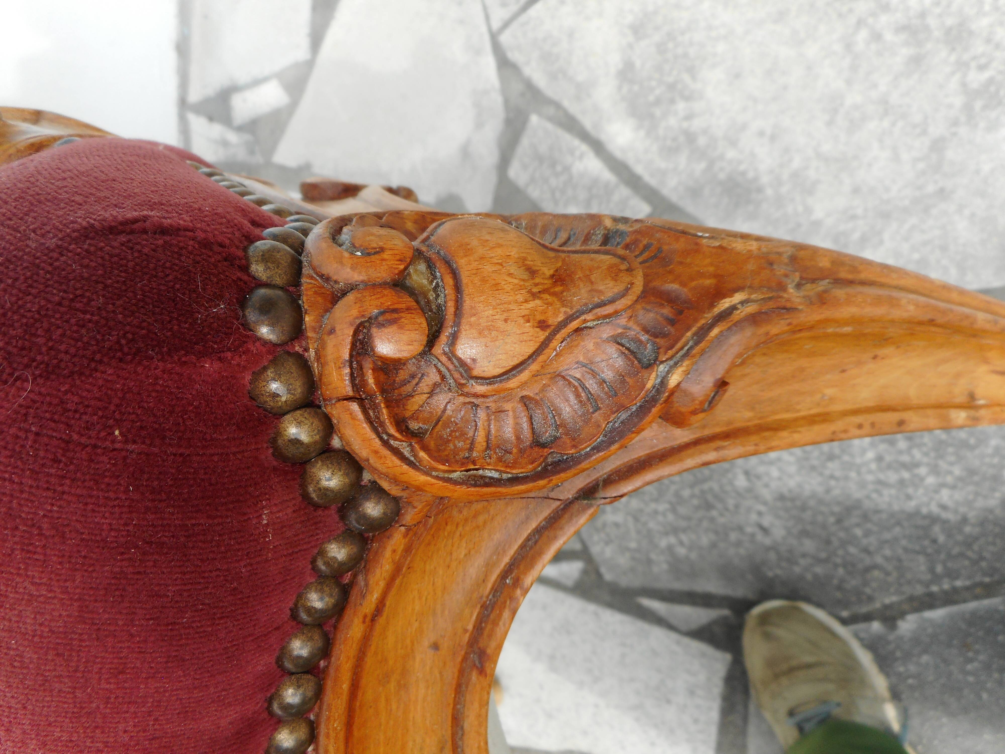 Louis XV style chair