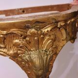 Antique gilded console table rococo style first half of 1900s