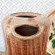 Cafetière, carafe en grès signée