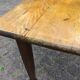 Rustic solid wood kitchen table