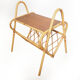 Table porte revues rotin