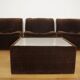 Armchairs Emmetre with Table by Guido Fareschini for Mariani, 1970s, Set of 4