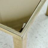 Set 23k Gold Plated Nesting Tables by Belgo Chrom 1970s