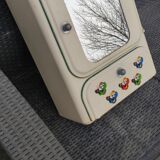 Vintage sheet metal medicine cabinet