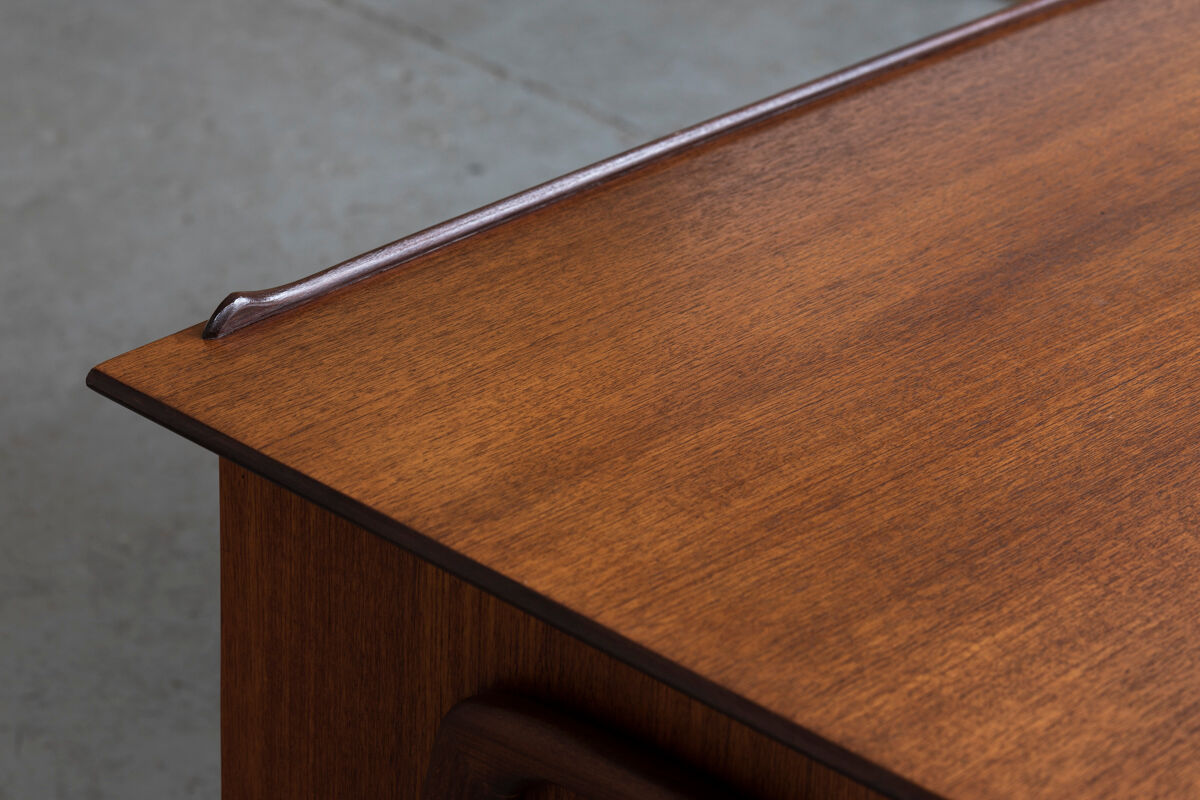 Bureau de Louis Van Teeffelen pour Wébé design hollandais, années 1950