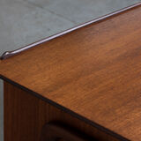 Writing desk by Louis Van Teeffelen for Wébé, Dutch design, 1950s