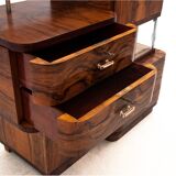 art deco bar cabinet, 1940s