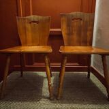 Scandinavian wooden chairs