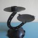 chandelier ashtray horse iron brutalist candlestick
