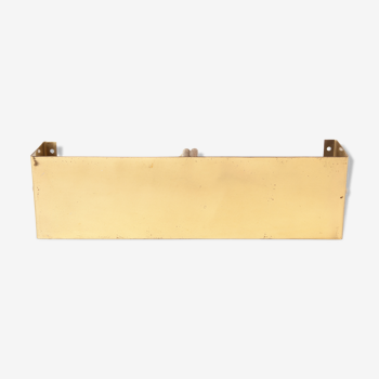 Vintage brass wall light