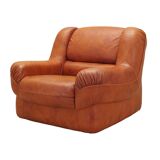 Orange armchair, Italian design, 1970s, manufacturer: Mimo Padova