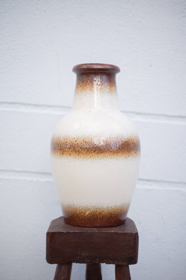 Grand vase céramique West Germany, scheurich Keramik vase , vase décoratif, vase plancher, 60's