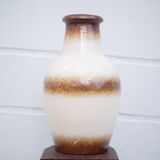 Large West Germany ceramic vase, scheurich Keramik vase, decorative vase, floor vase, 60's