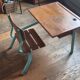 vintage school desk