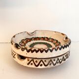 Two ceramic ashtrays from Horezu, 1950