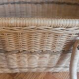Rattan suitcase 70's