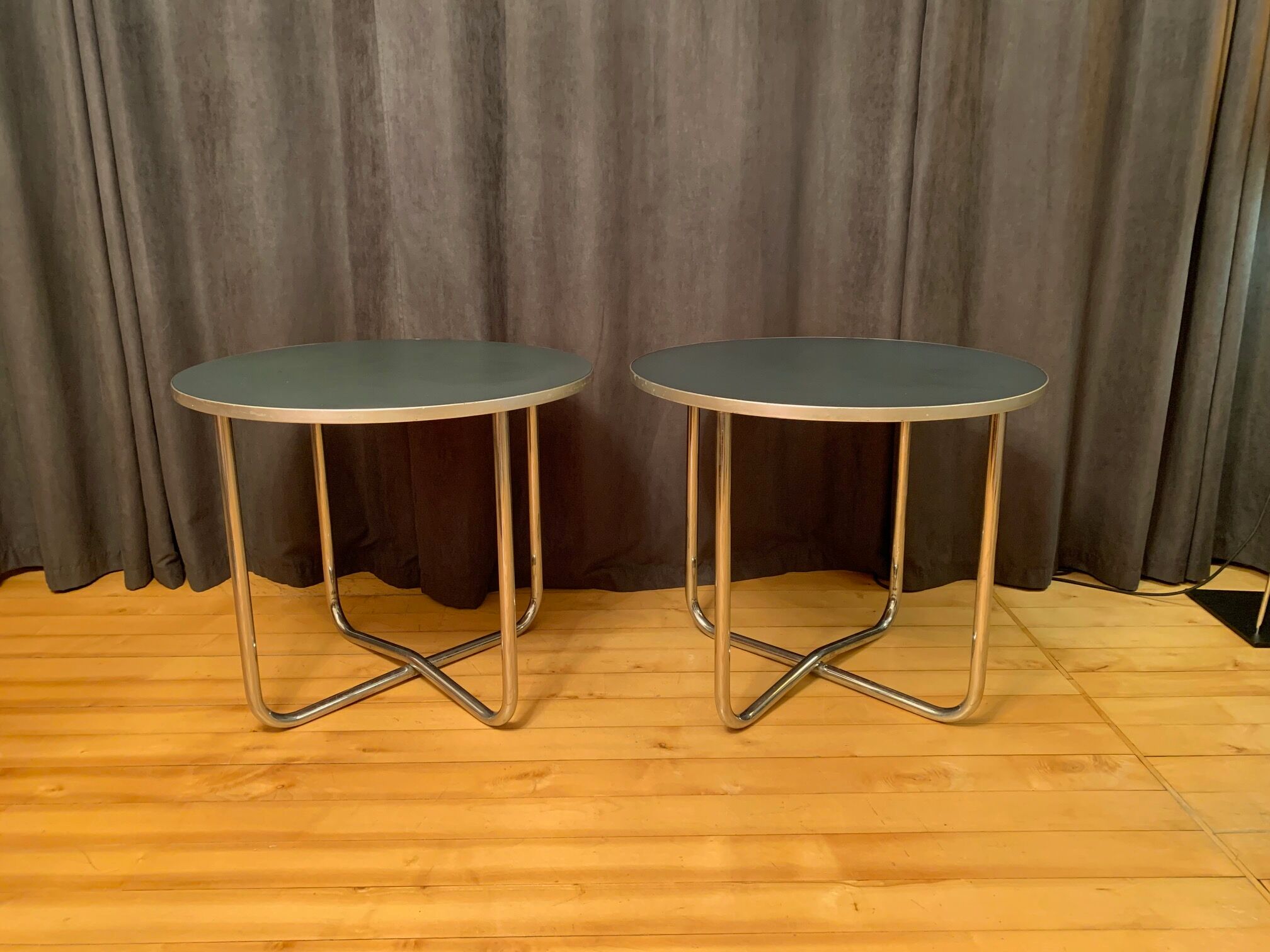 Table d'appoint Bauhaus par Mauser Werke Allemagne années 1950