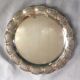 Silver metal tray