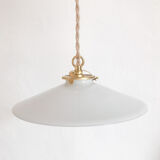 Old opaline flat suspension