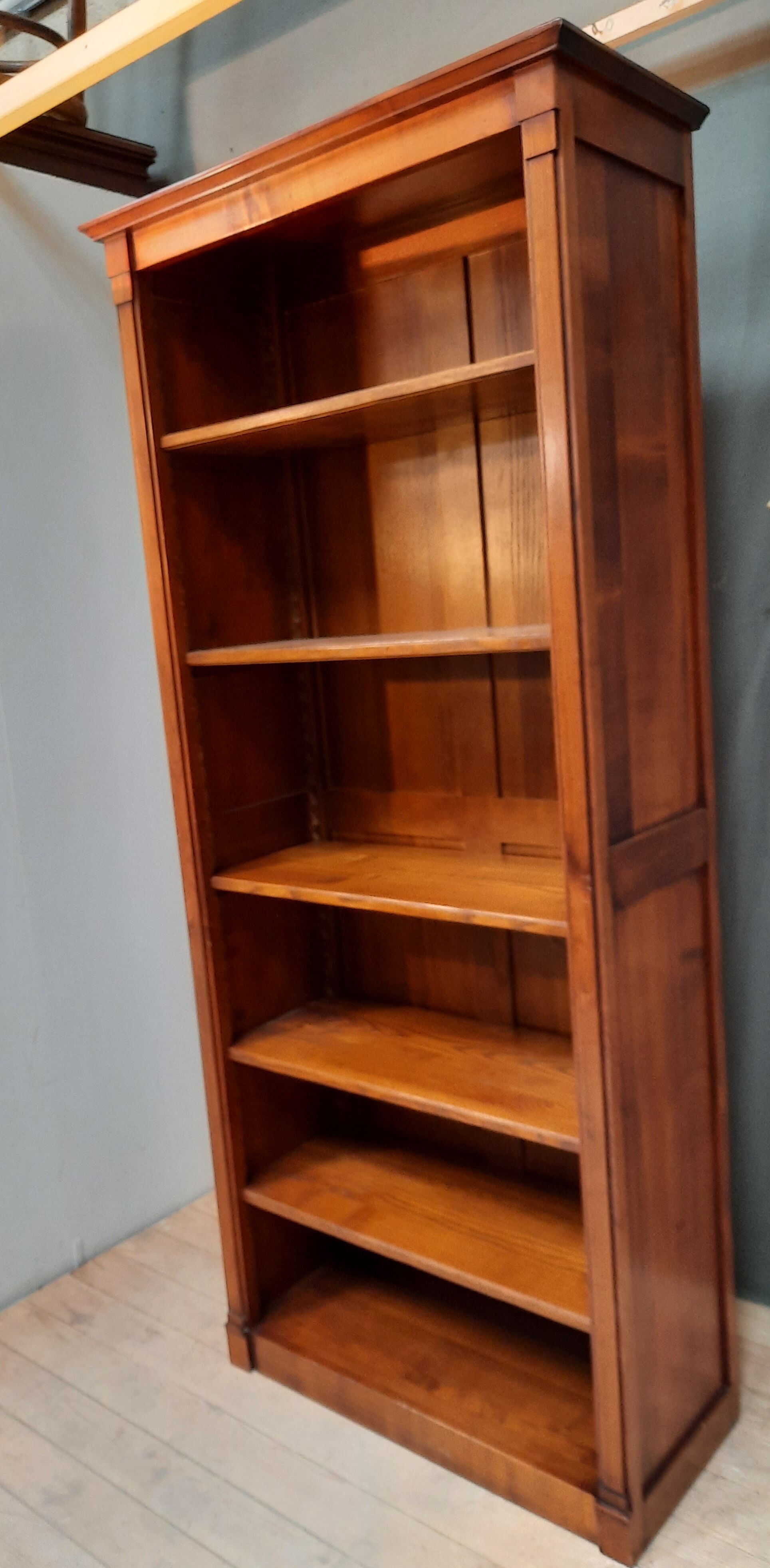 5 tray solid wood shelf