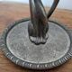 Vintage silver metal ring holders