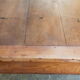 Oak farmhouse table turned legs