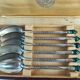 Indonesian silver teaspoons
