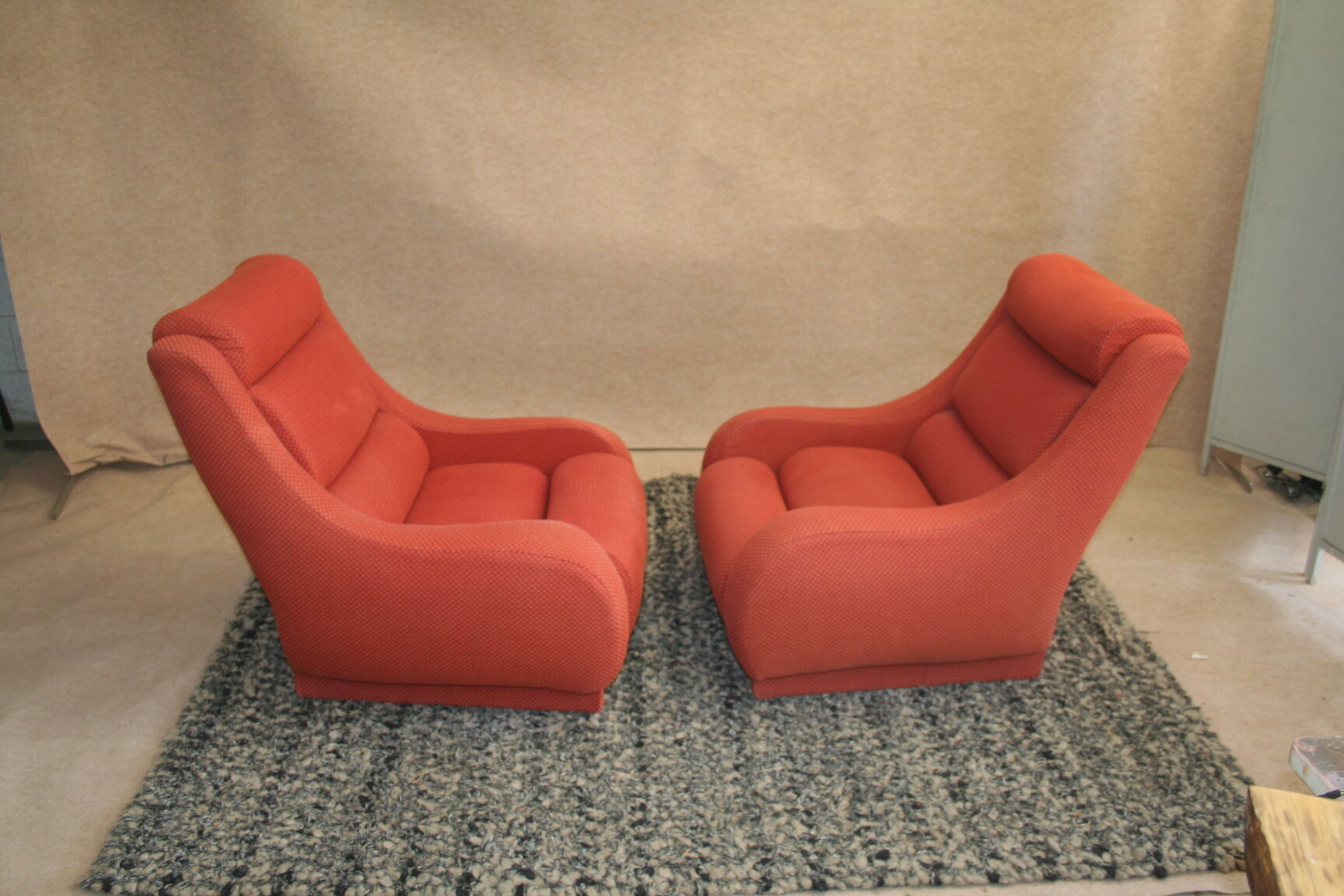Pair of vintage armchairs