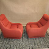Paire de fauteuils vintage