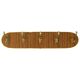 Vintage Rockabilly Coat Rack Fifties Design Wood Veneer Gold