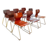 Ensemble de 9 chaises