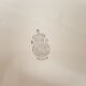 Large white rectangular dish Luneville France