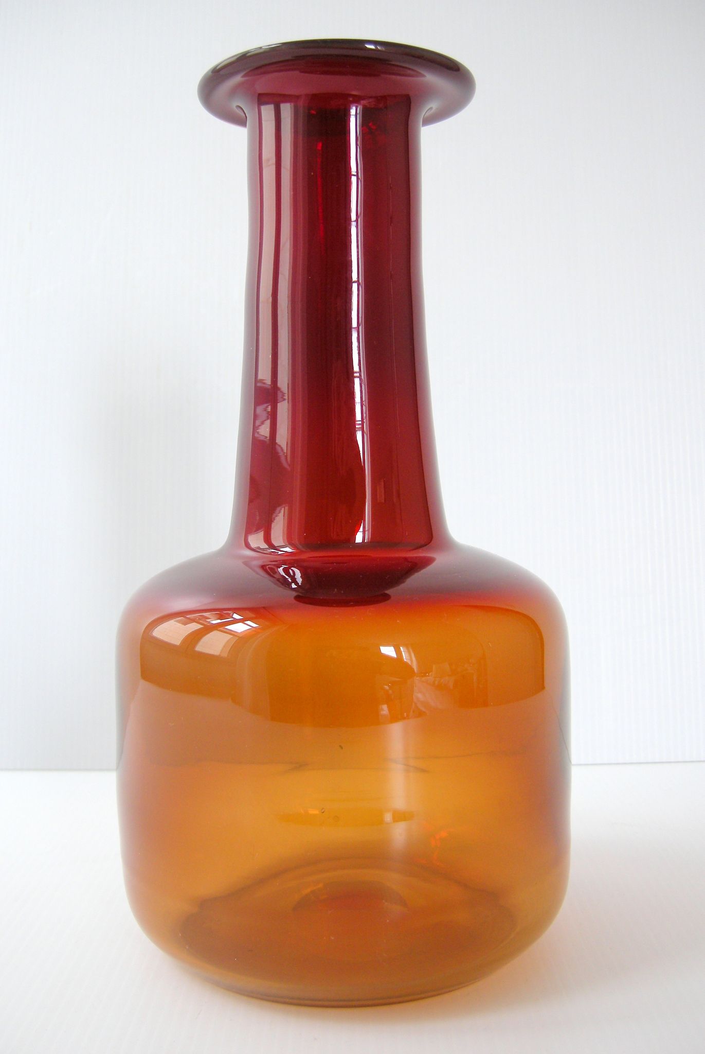 Vase Bjurkshult Suede vintage 1960