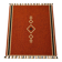 Tapis berbère orange artisanal 250/150cm