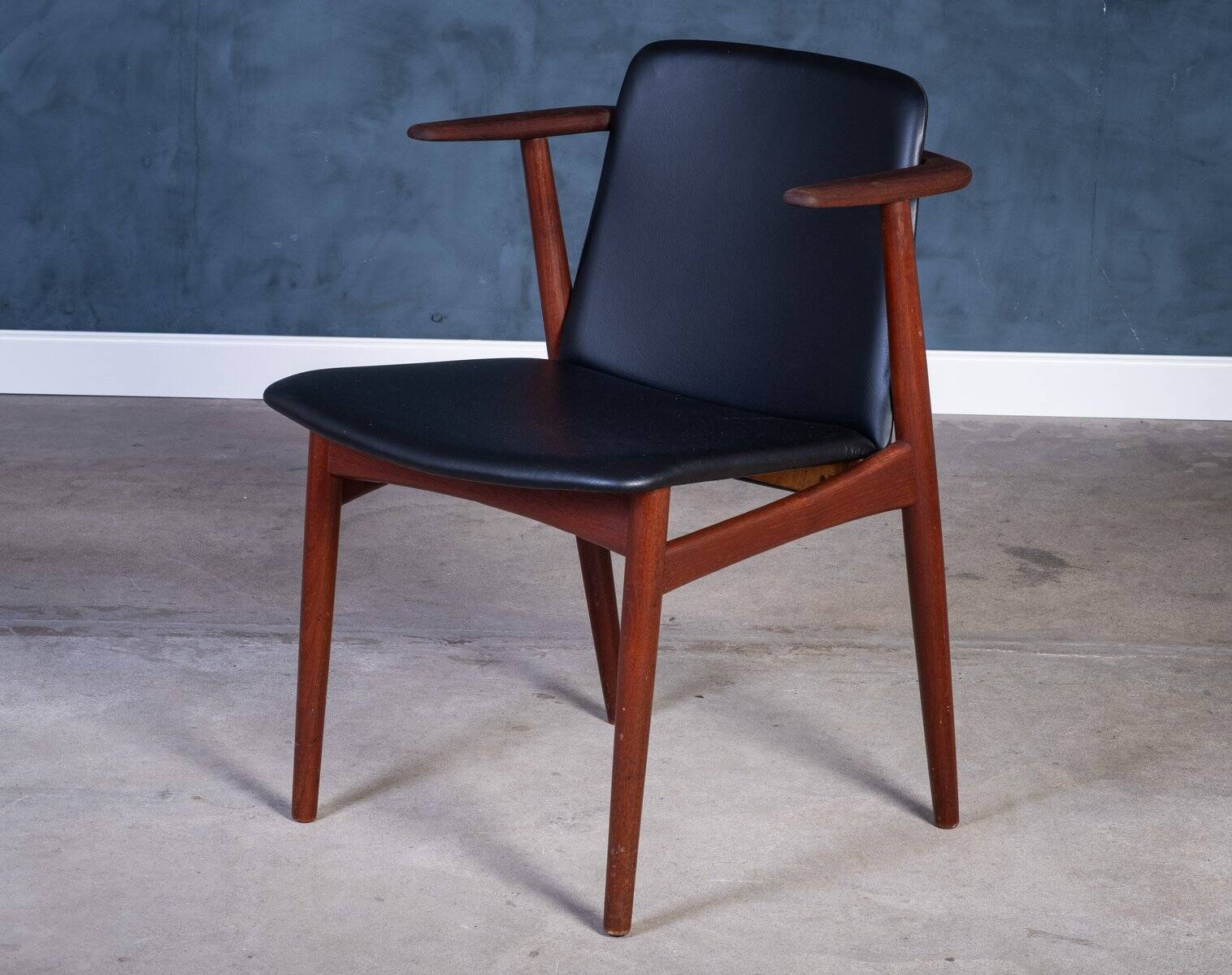 Vintage Teak Armchairs by Hans Olsen, Denmark, 1960s, Set of 4