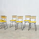 Set of six 'Spaghetti' dining chairs