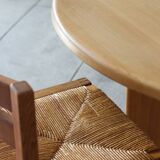 Mid-century massive extendable designer table