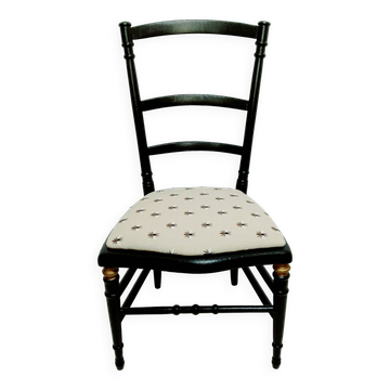 Chaise basse style napoleon iii