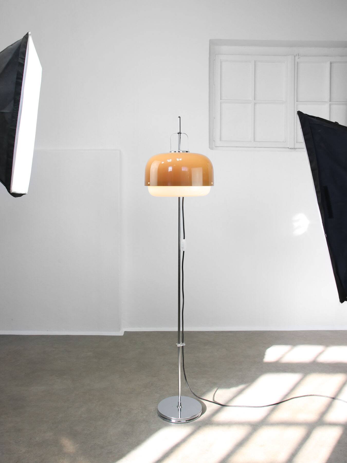 Lampadaire Space Age Medusa par Luigi Massoni pour Guzzini, années 70