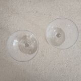 Set of two champagne glasses