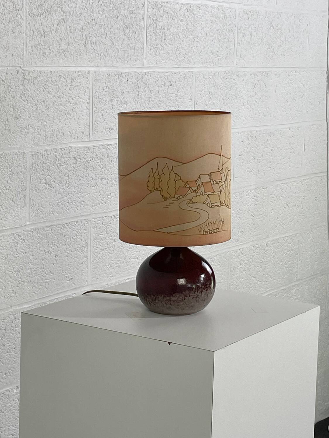 Vintage ceramic lamp