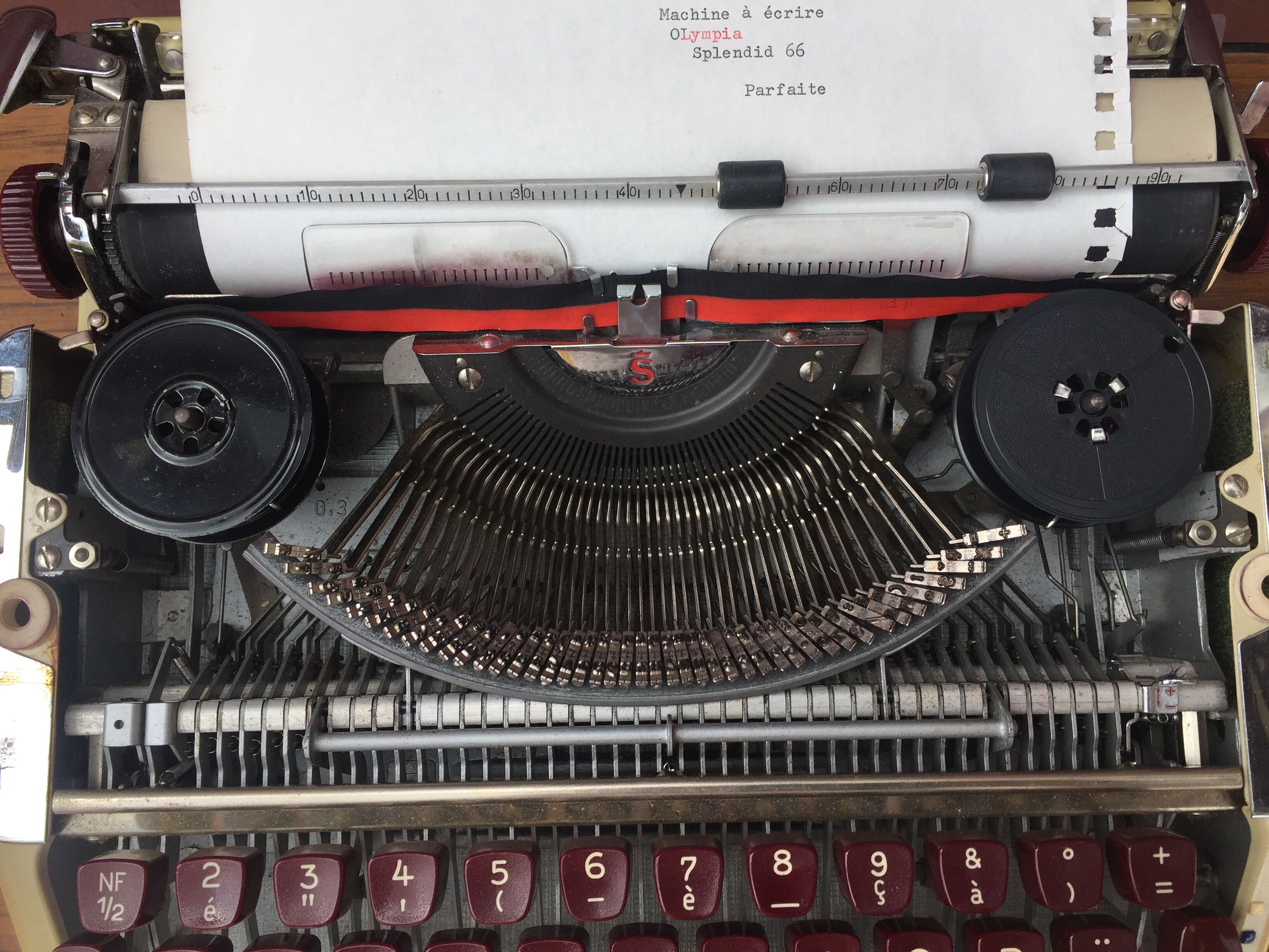 Typewriter olympia splendid 66