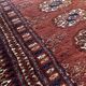 Handmade oriental hallway rug, 180cm x 70cm.