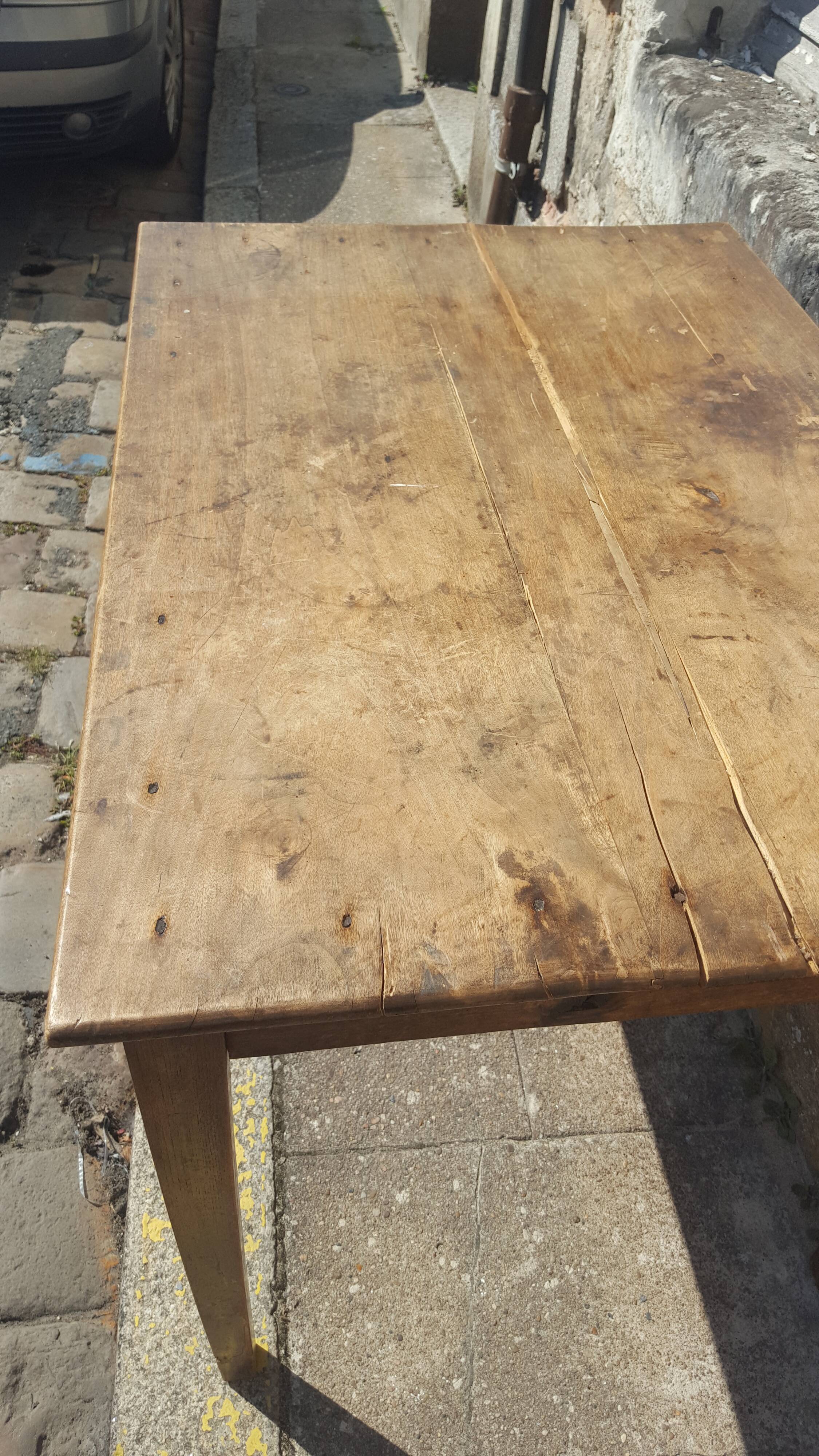 Vintage farm table
